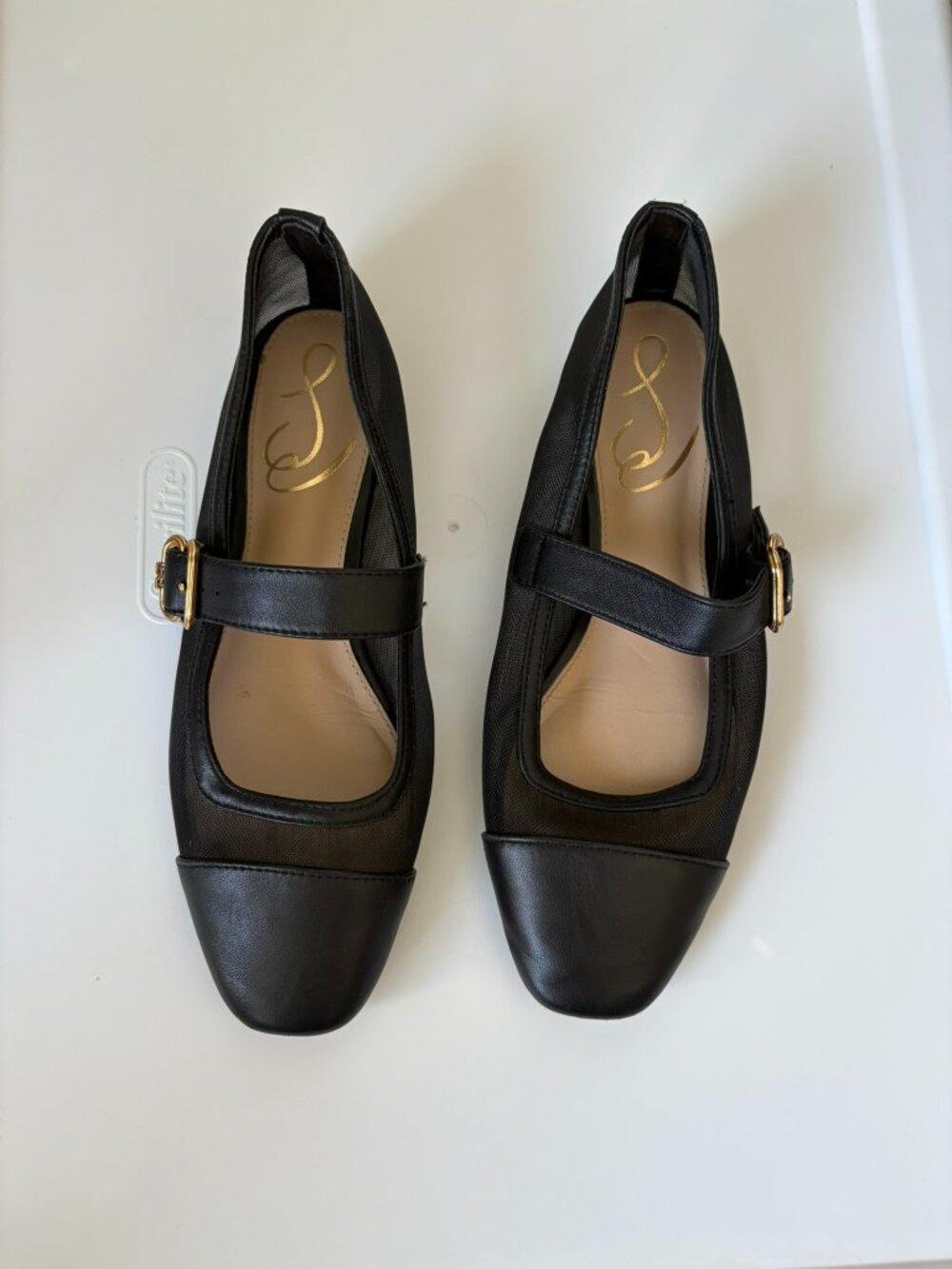 Sam Edelman Miranda Mary Jane Mesh Ballet Flats - Picture 7 of 8